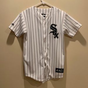 Chicago White Sox Home Pinstripe Jersey - #32 Adam Dunn